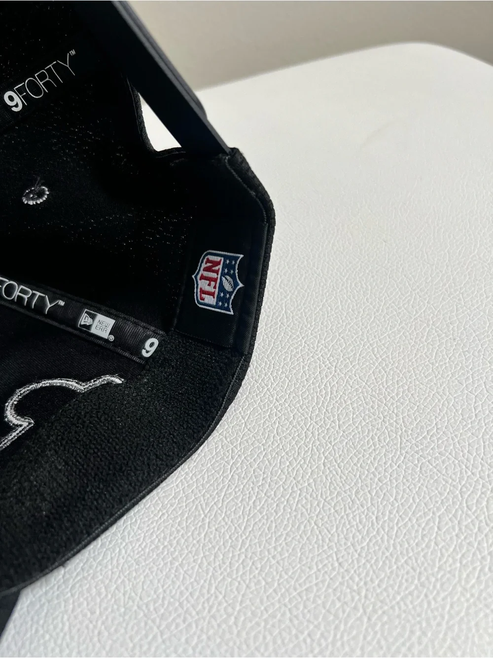 New Era Black Super Bowl LIX Patch 9FORTY Stretch-Snap Cap NEW!!